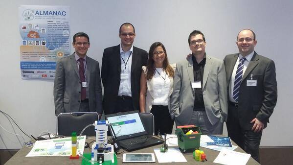 The ALMANAC demo consisted of a water network and smart bin, capillary network devices and GUIs for data management and virtualization layer The ALMANAC demo consisted of a water network and smart bin, capillary network devices and GUIs for data management and virtualization layer