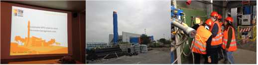 Field visit to TRM incinerator